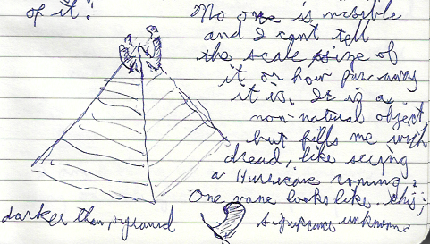 pyramid with vanes